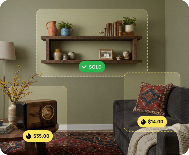 Various items for sale on Firesale