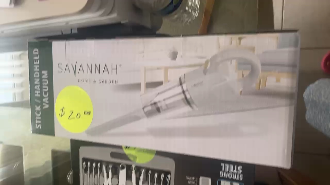 Handheld Vacuum & Kitchen Essentials Set